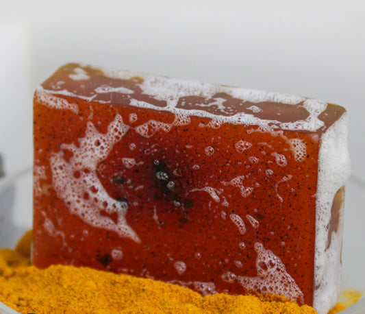 Turmeric soap