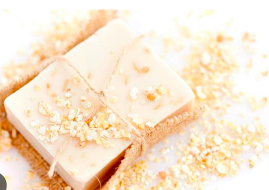 oats and rice soap