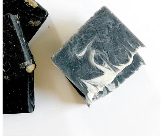 Charcoal soap